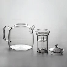 Heat Resistant Glass Teapot For Electric Stove, New Model Tea Kettle - Dabai Steaming and Boiling Glass Teapot - View 4