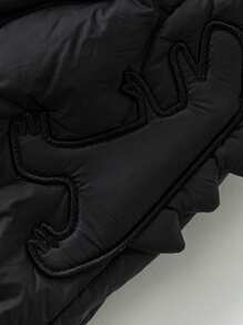 mini bala Boys' Girls' Pants 2024 Autumn/Winter New High Waist Long Pants - Black - View 7