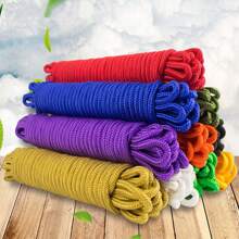 10/50/100m/Pcs Multi-Color 7-Core Reflective Emergency Rescue Rope, Outdoor Camping Climbing Utility Paracord, Tent Survival Leash, Parachute Cord, Woven Rope For Clothesline, Pet Leash, DIY Crafts