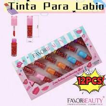 12Pcs Mini Pocket Liquid Lipstick Ink - Multicolor - Ver 2