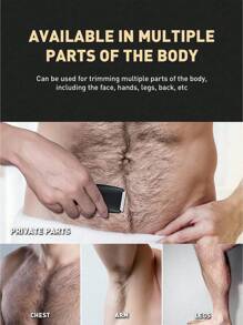 Recortadora corporal definitiva - Afeitadora eléctrica para vellos en zonas íntimas para hombres y mujeres, recortadora de vello púbico, recortadora de bikini, recortadora de zona inguinal y corporal con diseño fácil de limpiar, inalámbrica, impermeable y portátil, un regalo perfecto para las vacaciones
