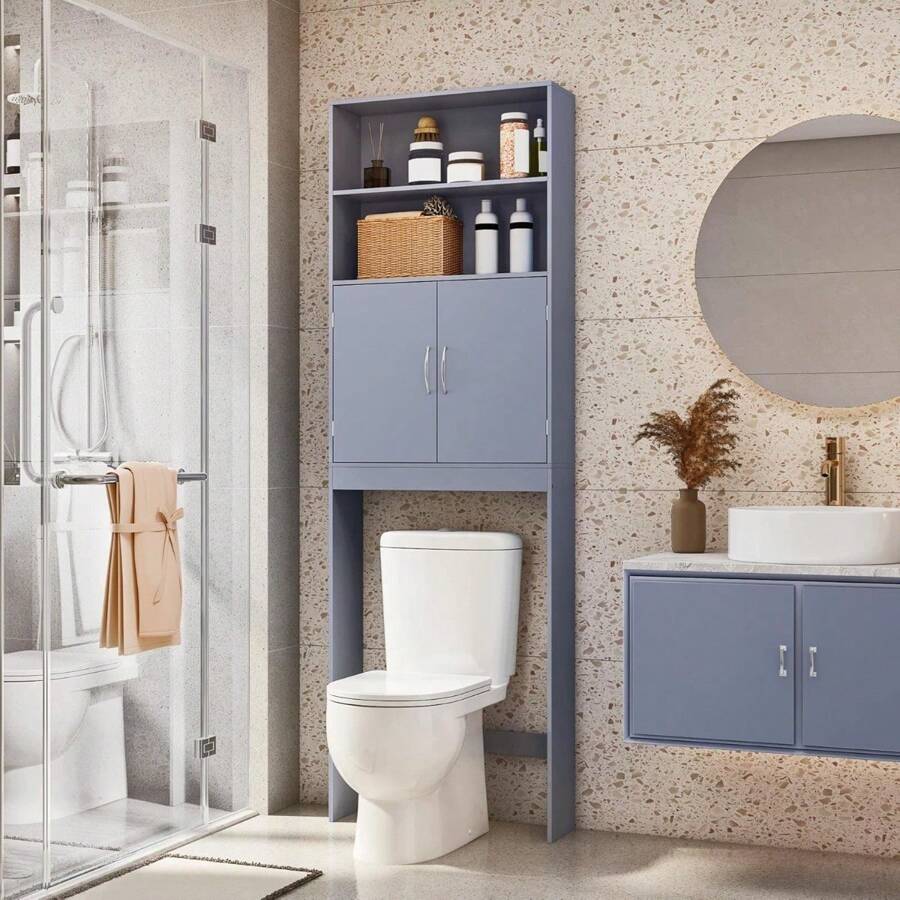 Over The Toilet Storage, Taller Bathroom Organizer SpaceSaving Storage