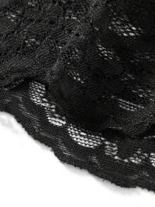 Women 2 Piece Lace Patchwork Mini Skirt Sets Outfits Y2k Sleeveless Sheer Mesh Cami Crop Top Bodycon Short Skirt Spring Outfits For Women Club Outfit  Spring/Summer Casual Wear, Leisure Travel, Beach, Versatile, Y2k Clothes Valentine's Day Party Outfit Black Tops Set - 黑色 - 查看 8