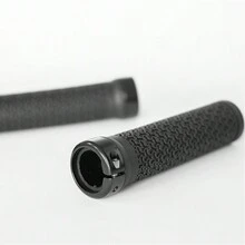 BKPTX Bicycle Handle Bar Grips MTB Mountain Bike Soft Single-Sided Locking Handlebar Cover Plug Rubber Non-Slip Cycling Accessories