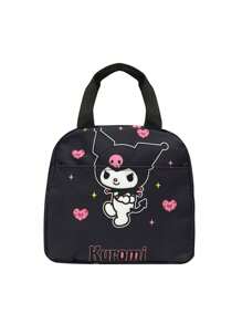 Sanrio Bolsa de lápices impresa en 3D para estudiantes de primaria y secundaria, de estilo anime kawaii y de dibujos animados, para niños y niñas, como regalo para artículos pequeños como lápiz labial, cepillo, cuidado de la piel, teléfono móvil, monedas, para uso en el hogar, regalos, vacaciones y festivales como Halloween y Navidad, de uso multifuncional.