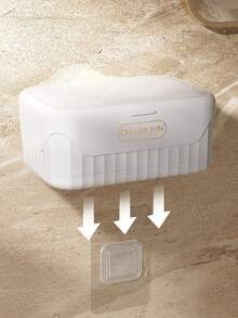 1 hộp đựng xà phòng, không cần khoan, không cần đánh dấu, hộp đựng xà phòng thoát nước hai lớp gắn tường, giá để xà phòng gia dụng, hộp đựng xà phòng phòng tắm - Nhiều màu - Xem 5