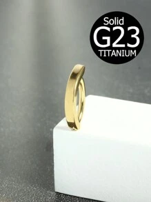 14G G23 Titanium Clicker Belly Button Ring10mm Reverse Curved Hoop Navel Barbell Piercing Jewelry For Women - Belly Ring - View 8