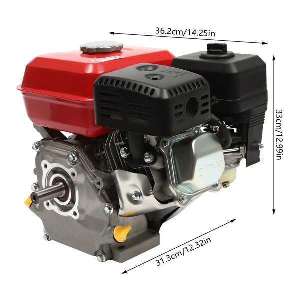 7.5HP Engine Pull Start Petrol Engine Air Cooled Single Cylinder Engine 4-stroke