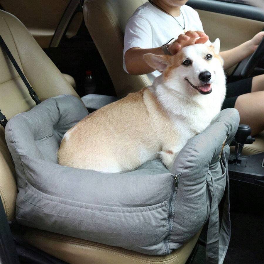 Soft Dog Car Seat Pet Booster Seat Pet Travel Safety Car Seat Safe