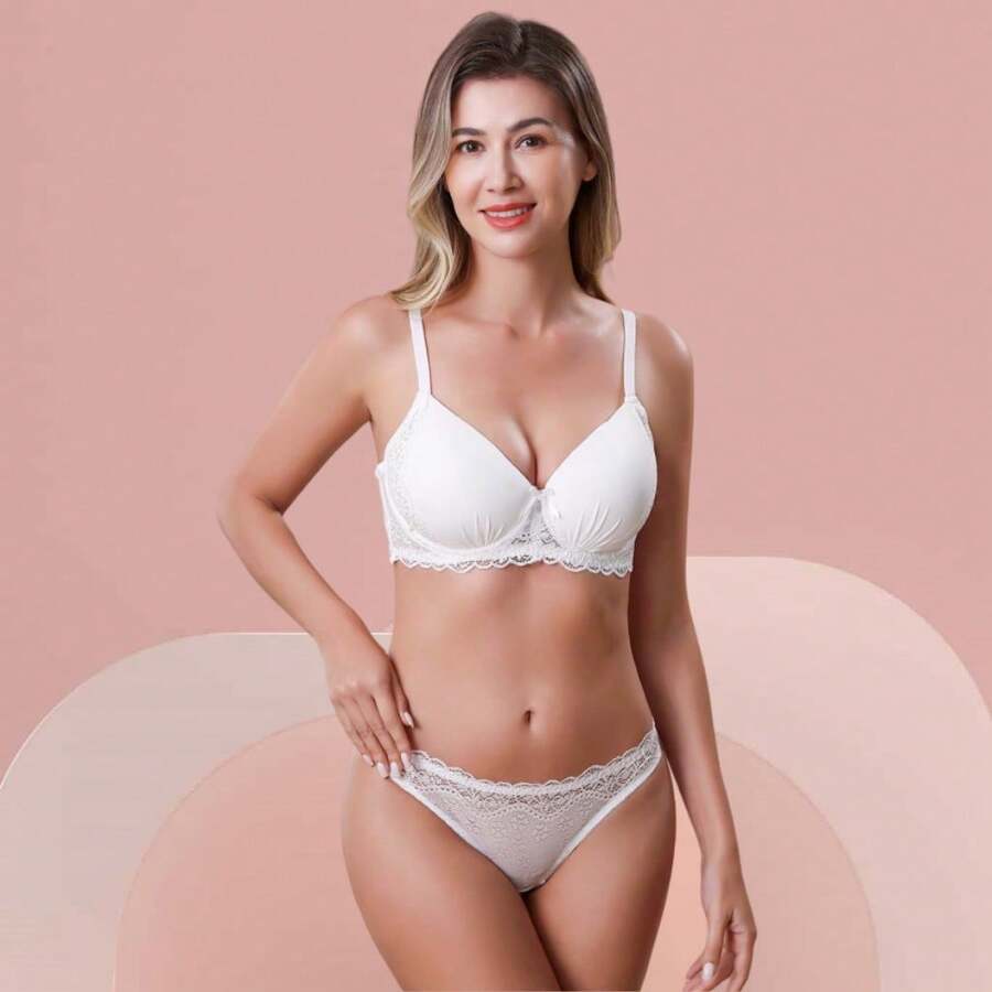 Z&D Women Sexy Lingerie Sets - 白色 - 查看 1