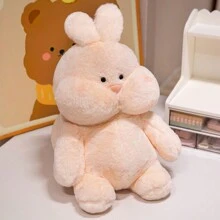 1pc Cute Plush Doll Doll, Rabbit, Duck, Slouchy Bear, Husky, Or Capybara Stuffed Animal, Home Decor Pillows & Companion - 彩色 - 查看 17