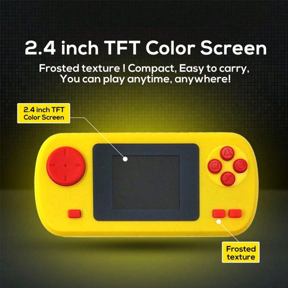 GAMINJA Portable Retro Classic Mini Handheld PSP Game Console, Built-In ...