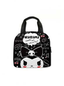 Sanrio Bolsa de lápices impresa en 3D para estudiantes de primaria y secundaria, de estilo anime kawaii y de dibujos animados, para niños y niñas, como regalo para artículos pequeños como lápiz labial, cepillo, cuidado de la piel, teléfono móvil, monedas, para uso en el hogar, regalos, vacaciones y festivales como Halloween y Navidad, de uso multifuncional.