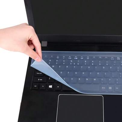 SDYIGOE Vỏ bảo vệ bàn phím đa năng cho máy tính xách tay Notebook 13" 14" 15.6" Inch, Vỏ bảo vệ bàn phím bằng silicon siêu mỏng chống thấm nước chống bụi (Vỏ bảo vệ bàn phím máy tính xách tay đa năng 15"-17.3")