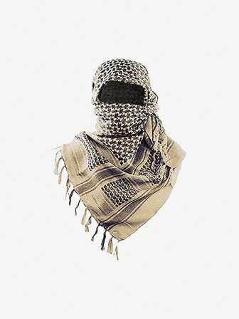 1pc Tactical Desert Scarves, Outdoor Sun And Dust Protection Face Masks, Cycling Scarves, Men's And Women's Tactical Scarves, Windproof And Breathable Square Scarves