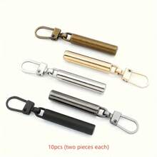 10pcs Detachable Metal Zipper, Replacement Zipper Slider For Bags Shoes And Clothes, DIY Craft Zipper Head Sewing Accessories