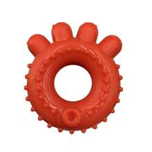 Pet Dog Toy Teether Various Models Interactive Teeth Cleaner High Quality Resistant Dog LR-0106/7/8/9 - 橘色 - 查看 3