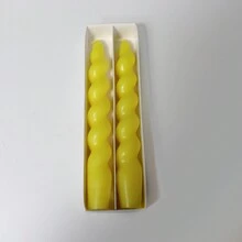 1 hộp 2 nến xoắn ốc nhiều màu (Trắng, Đen, Đỏ, Vàng, Nâu, Cam, Tím, Hồng, Xanh nhạt). Mỗi ngọn nến cháy trong 8 giờ, Không có mùi thơm, Không nhỏ giọt. Nến xoắn ốc thon cho tiệc tối, tụ họp, đám cưới, trang trí bàn. Sinh nhật, Giáng sinh, Năm mới, Quà tặng sáng tạo., Trang trí phòng, Quà tặng - Nhiều màu - Xem 19