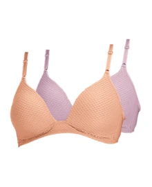 Kit With 2 Wire-Free Bras With Dilady 203101 Cup - 米色 - 查看 1