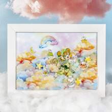 1 Roll 78.74inch(200cm) Various Cloud Themes Stickers On Roll Cutting Decor Hand Account Aesthetic Scrapbooking Personalized DIY Journaling Calendar Collage Diary Material Back To School - 1 Volume - View 7