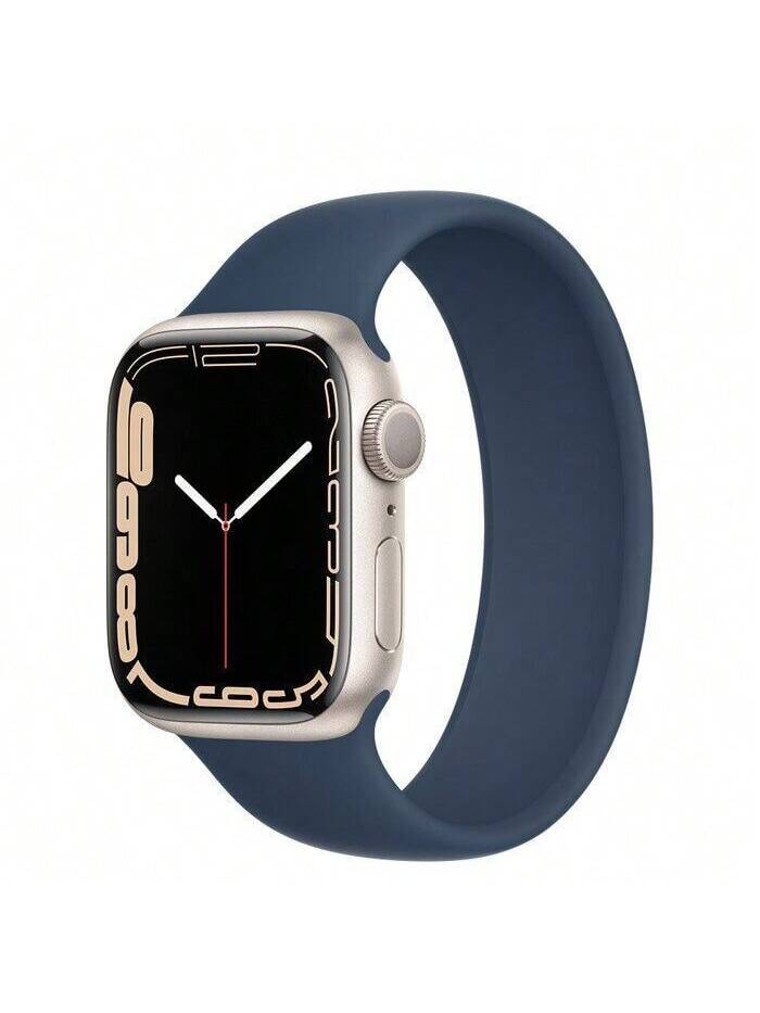 Bracelet Apple Watch Solo Loop 38 mm 40 mm 41 mm 42 mm série SE 1 2 3 4 5 6 7 8 9 10 - Photo 13/36