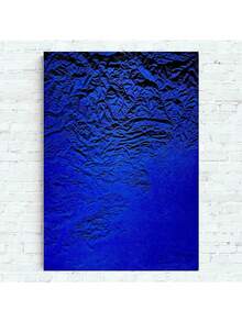 1 件抽象伊夫克莱因蓝色苏拉热圆圈墙面艺术帆布画现代海报版画客厅家居装饰画无框 - 彩色 - 查看 36