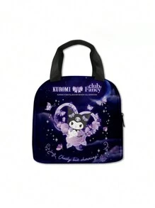 Sanrio Bolsa de lápices impresa en 3D para estudiantes de primaria y secundaria, de estilo anime kawaii y de dibujos animados, para niños y niñas, como regalo para artículos pequeños como lápiz labial, cepillo, cuidado de la piel, teléfono móvil, monedas, para uso en el hogar, regalos, vacaciones y festivales como Halloween y Navidad, de uso multifuncional.