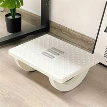 Office Foot Rest Stool, Home Plastic Footstool For Children's Sofa Can Rock And Footrest Stool Skid Resistance Step Stool - White - View 4