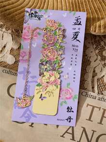 10 Segnalibri eleganti con motivi floreali, segnalibri personalizzati, segnalibri da calendario, per uso quotidiano, regali, eventi aziendali, forniture per matrimoni