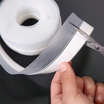 1 rolo de fita de vedação de 1 m/5 m, fita de vedação, fita à prova de intempéries, fita à prova de intempéries para porta, fita de vedação para porta inferior, adesivo de vedação para vãos de casa ou portas de chuveiro