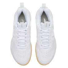 LI-NING 羽球鞋全能王Ⅴ 標準白男女同款專業羽球實戰訓練鞋 AYTT001-5