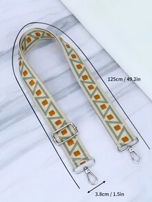 Dây đeo túi thêu thời trang có thể điều chỉnh dài 70cm-125cm - Có thể tháo rời, tăng thêm phong cách và tính linh hoạt cho túi xách Quà tặng Giáng sinh Quà tặng Lễ Tạ ơn Cổ điển - Nhiều màu - Xem 5