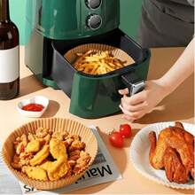 Air Fryer Mold Kit With 150 Disposable Pieces 20cm - Rỉ Nâu - Xem 6