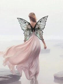 Adult Party Butterfly Wings Performance Props Holiday Show Fairy Wings, New Fabric Design Halloween