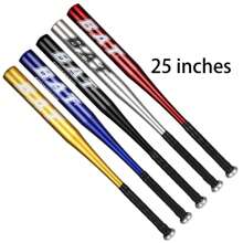 1pc 20-Inch Aluminum Alloy Baseball Bat, Self-Defense Weapon Equipment For Cars