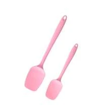 Silica Gel Spatula One High Temperature Resistance Square Head T-Type Spatula Cream Mixing Spatula Baking Tool Full Package Cream Spatula - Multicolor - View 17