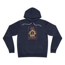 Primp Presents: California Love Surf Camp Unisex Sponge Fleece Pullover Hoodie - Đỏ - Xem 3