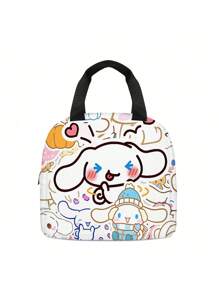 Sanrio Bolsa de lápices impresa en 3D para estudiantes de primaria y secundaria, de estilo anime kawaii y de dibujos animados, para niños y niñas, como regalo para artículos pequeños como lápiz labial, cepillo, cuidado de la piel, teléfono móvil, monedas, para uso en el hogar, regalos, vacaciones y festivales como Halloween y Navidad, de uso multifuncional.