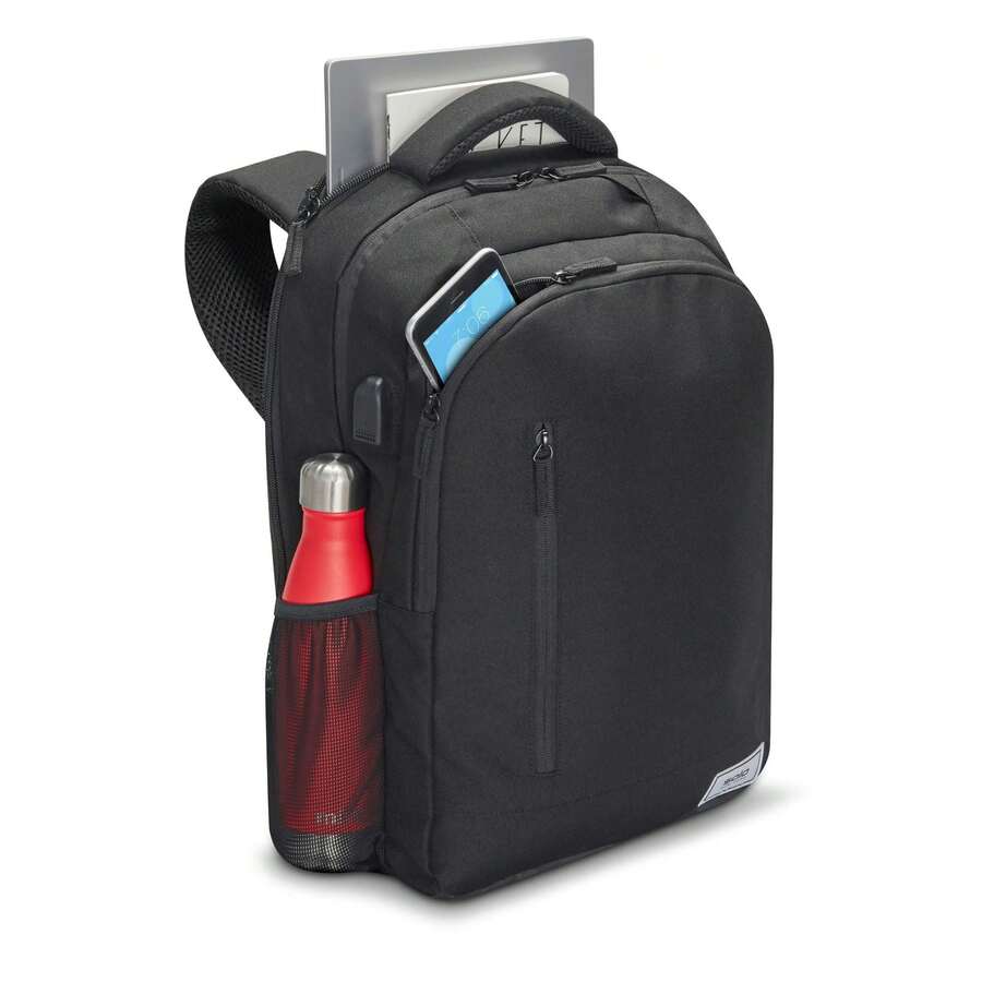 Versatile Backpack, Black, Laptop Tote - màu đen - Xem 1