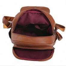 Backpack New Style Fashion Versatile Backpack High Quality Work Travel Bag With Pendant - Black - View 3