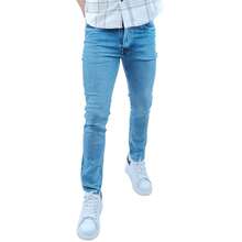 Men's Skinny Jeans Light Blue Fresh Fashion Bluewave - 藍色 - 查看 4