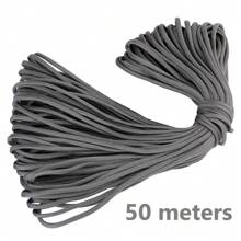 10/50/100m/Pcs Multi-Color 7-Core Reflective Emergency Rescue Rope, Outdoor Camping Climbing Utility Paracord, Tent Survival Leash, Parachute Cord, Woven Rope For Clothesline, Pet Leash, DIY Crafts