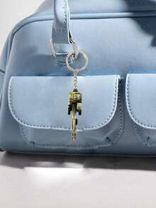 3D 挖掘机钥匙扣吊坠、汽车包装饰饰品配件礼品、创意钥匙扣、包挂配件、钥匙、汽车钥匙扣、简约时尚礼物、送给家人和朋友的礼物、时尚设计情侣礼物、有趣的礼物 - 彩色 - 查看 2