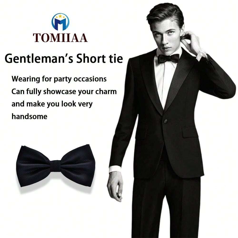 2 Pcs/Set TOMIIAA Gift Set Genuine Leather Automatic Buckle Men's Belt