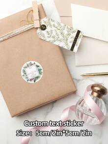 24 件/48 件/72 件节日树叶节日花卉收件人/发件人礼品标签个性化圣诞贴纸圣诞涂鸦礼品标签标签信封封口冬青定制节日标签个性化圣诞快乐标签节日礼品标签收件人/发件人贴纸节日礼品标签/圣诞礼品贴纸 - 彩色 - 查看 8