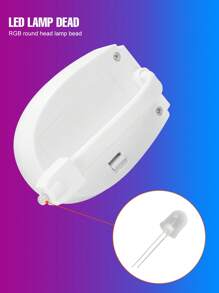 CanLing ضوء المرحاض LED RGB مع مستشعر حركة PIR مقاوم للماء IP65 بأوضاع وميض متعددة، إضاءة ملونة معلقة على غطاء المرحاض، إضاءة خلفية صغيرة، مصباح ليلي يعمل بالبطارية، إضاءة متغيرة الألوان لتغيير الأجواء في دورة المياه والحمام، هدية فريدة ومبتكرة لديكور المنزل