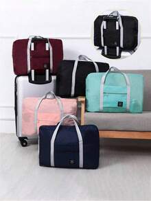 1 件可折叠旅行包男女通用收纳包便携式女士手提包男士大容量行李包多功能旅行配件。便携式多功能旅行飞机包 - 方便存放您的衣服 - 彩色 - 查看 11