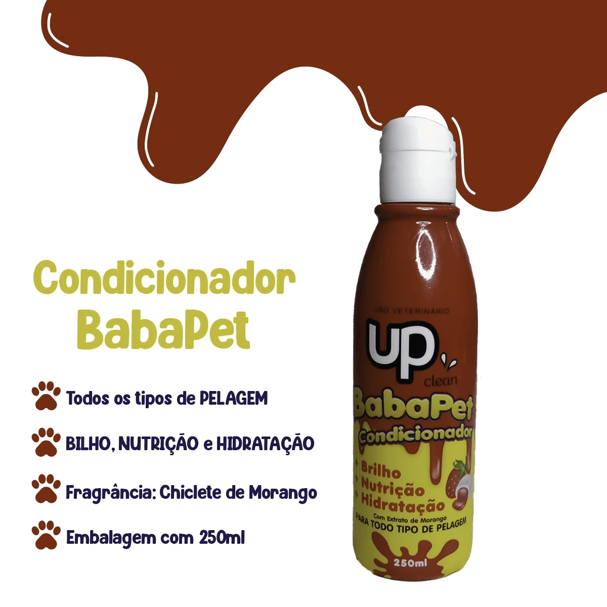 Babapet Dog And Cat Bath Kit Shampoo+Conditioner+Strawberry Bubble Gum