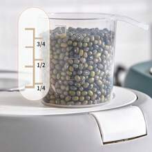 Tanque de almacenamiento de arroz multifuncional de gran capacidad - a prueba de aire, humedad y insectos - ideal para hoteles, restaurantes y cocinas comerciales, decoración del hogar, regalos navideños, regalos para el hogar, decoración de habitaciones
