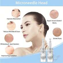 Aguja De 12 36 Pinos Dermapen Caja,12pcs Cartuchos Repuestos Para Microneedling - transparente - Ver 2